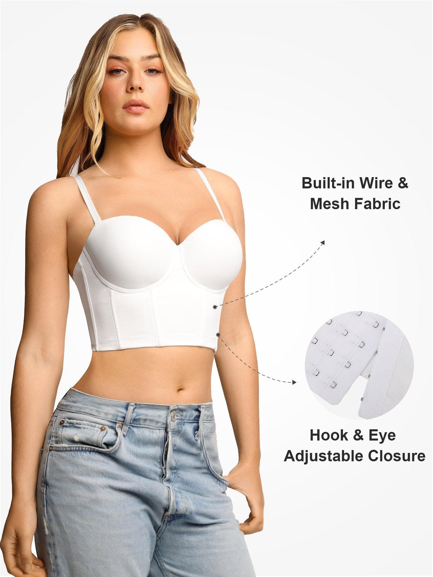 Underwire Corset Bustier Top